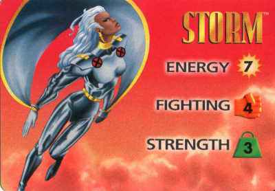Storm 3-Grid Character Card